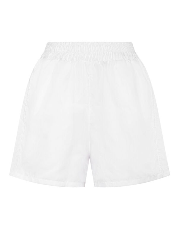 plein sport Jogging Shorts Basic white