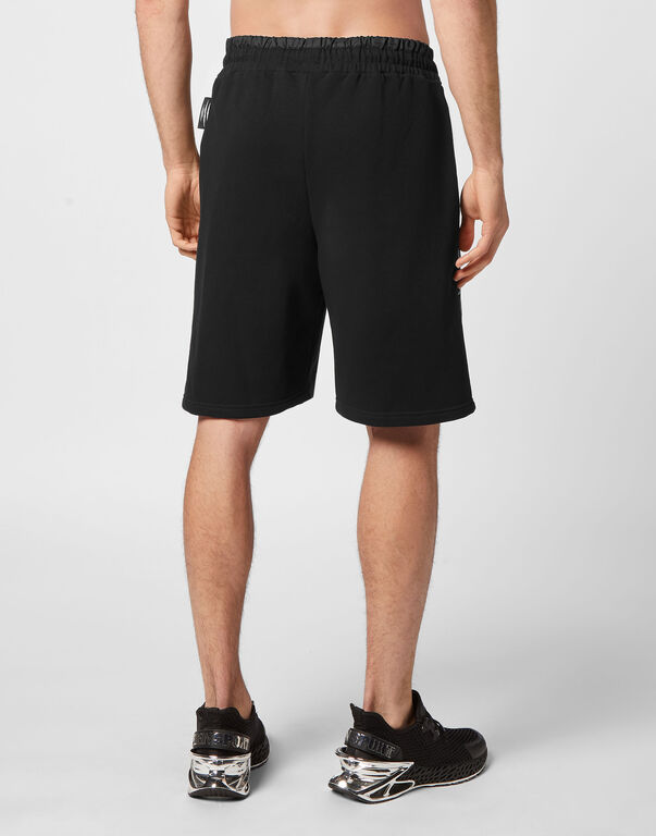 Plein Sport Jogging Shorts Tiger Black / Black