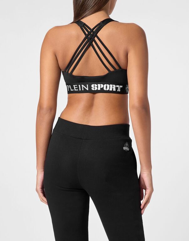 Plein Sport Jogging Top Basic Black