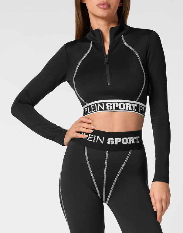 Plein Sport Jogging Top Black