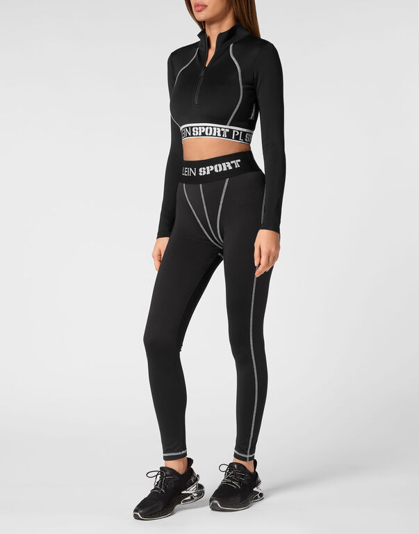 Plein Sport Jogging Top Black