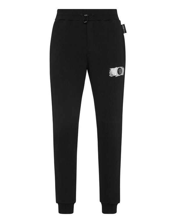 plein sport Jogging Trousers black/silver