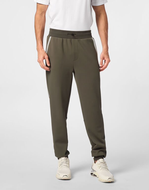 Plein Sport Jogging Trousers Military