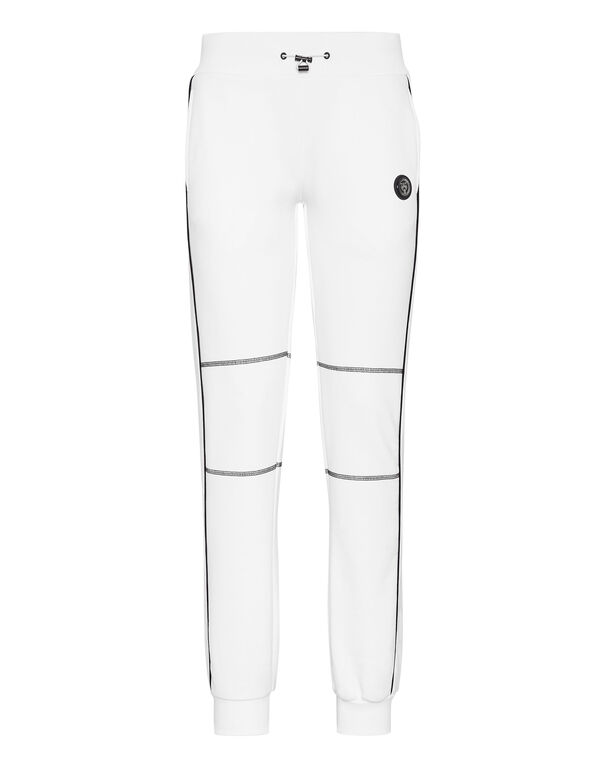 plein sport Jogging Trousers white