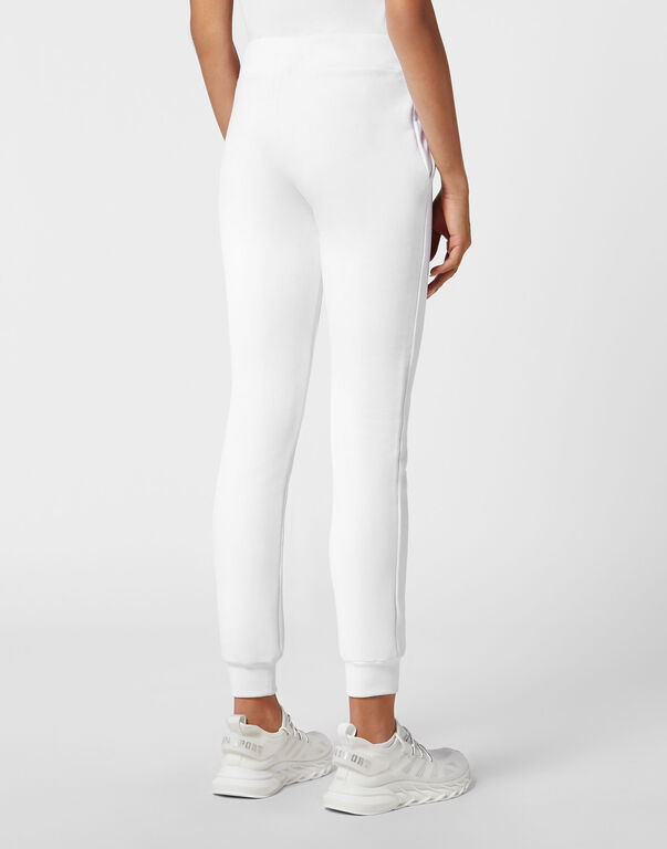 Plein Sport Jogging Trousers White