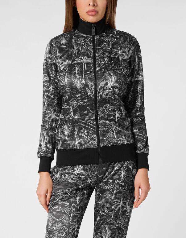 Plein Sport Jooging Set: Top/Trousers Tiger Black