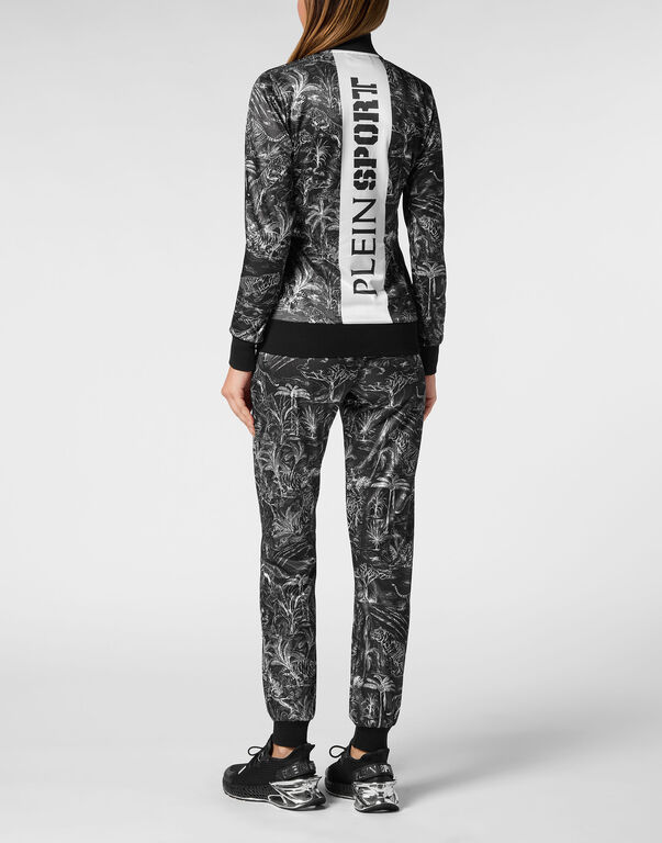 Plein Sport Jooging Set: Top/Trousers Tiger Black