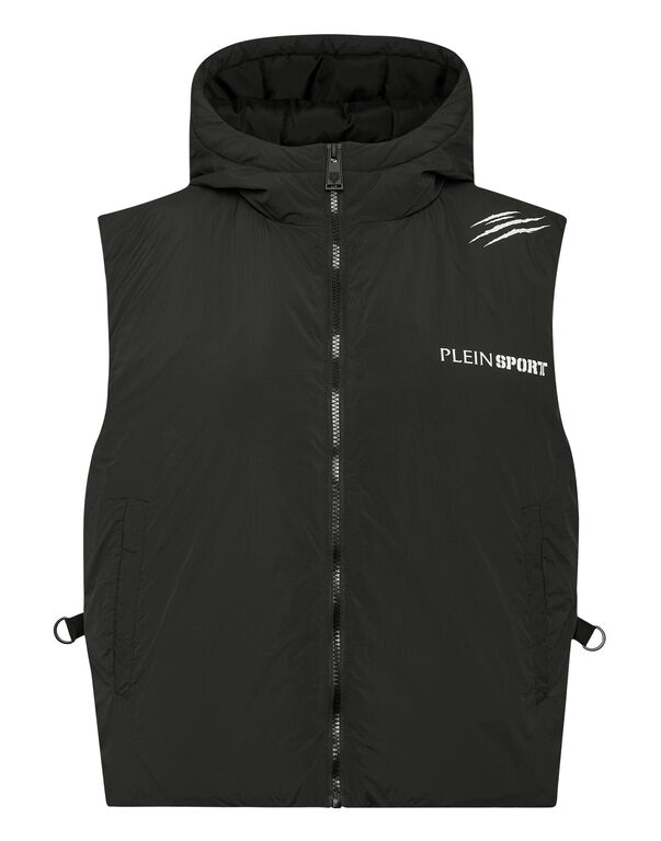 plein sport Lightweight Padded Vest Scratch black