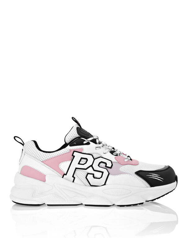 Plein Sport Lo-Top Sneakers White / Rose
