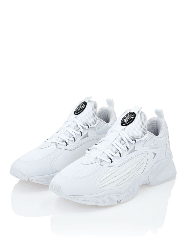 Plein Sport Lo-Top Sneakers White / White
