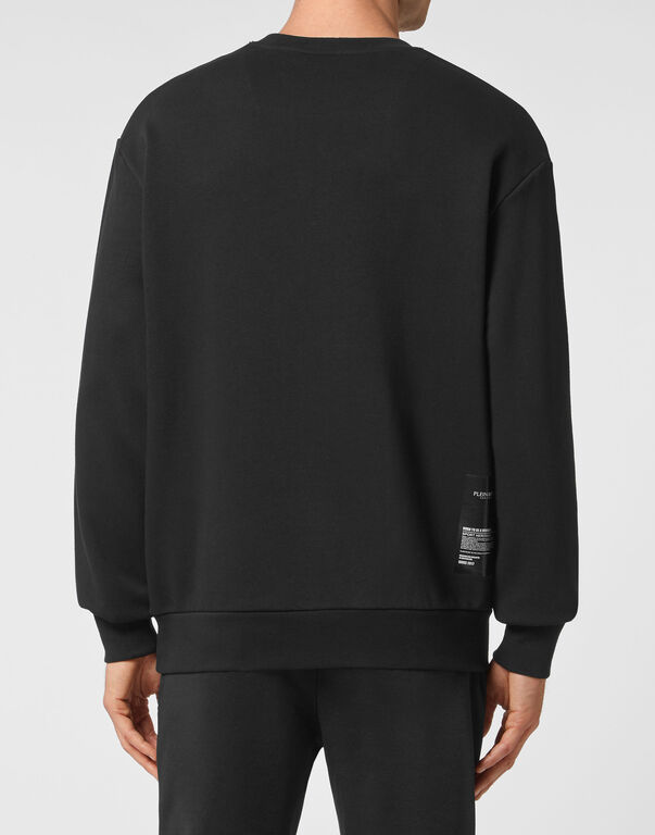 Plein Sport Longsleeve Sweatshirt Tiger Black / Gold