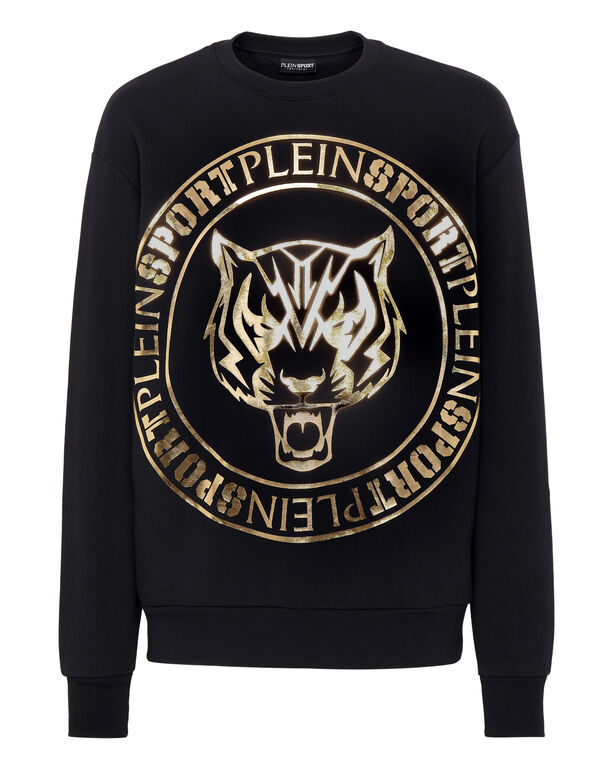 plein sport Longsleeve Sweatshirt Tiger black / gold