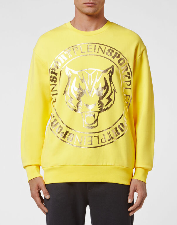 Plein Sport Longsleeve Sweatshirt Tiger Yellow