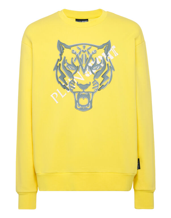 plein sport Longsleeve Sweatshirt Tiger yellow