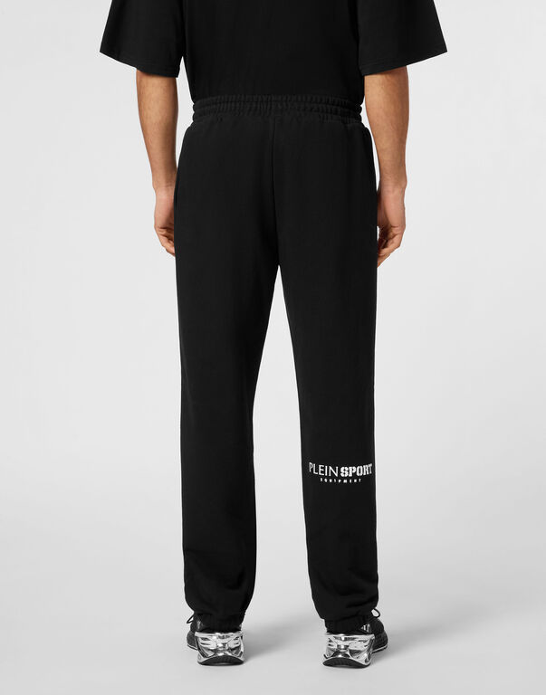 Plein Sport Loose Fit Jogging Pants Scratch Black