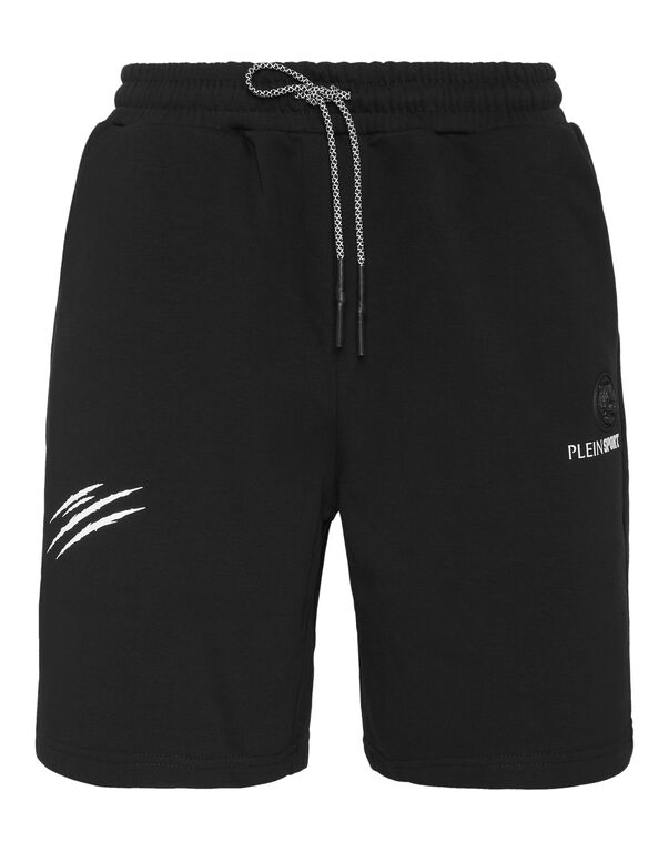 plein sport Loose Fit Jogging Shorts Scratch black