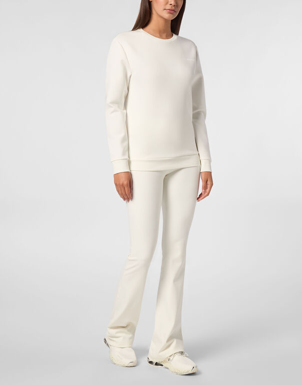 Plein Sport Modal Sweatshirt LS White