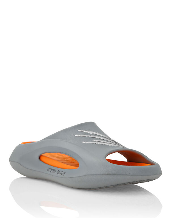 plein sport MOON SLIDE Orange fluo/grey