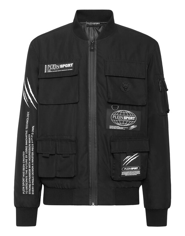 plein sport Nylon Bomber black