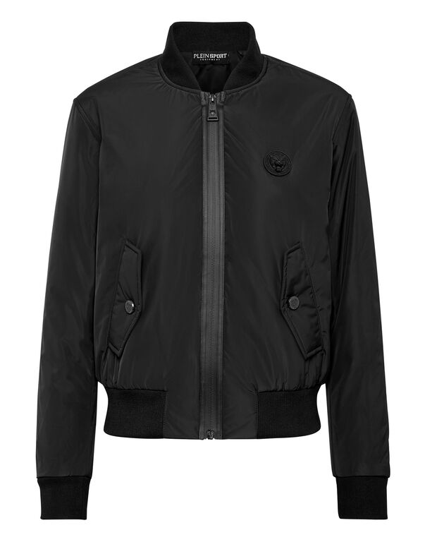 plein sport Nylon Bomber Tiger black