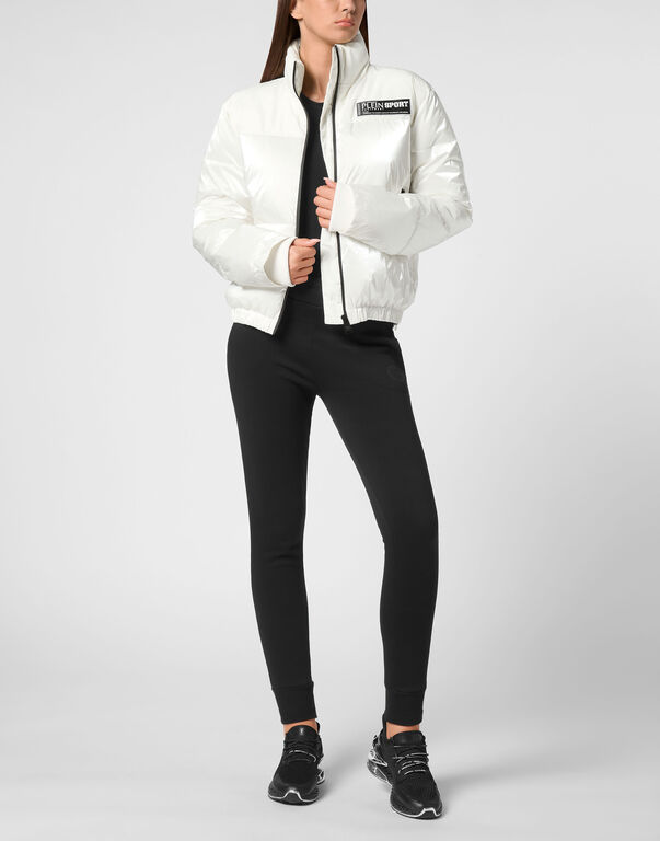 Plein Sport Nylon Bomber White