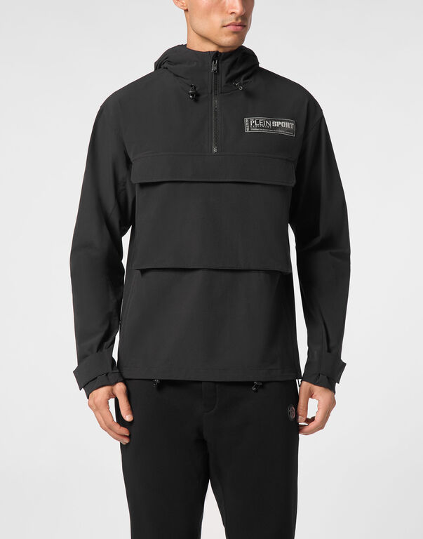 Plein Sport Nylon K-Way Jacket Black