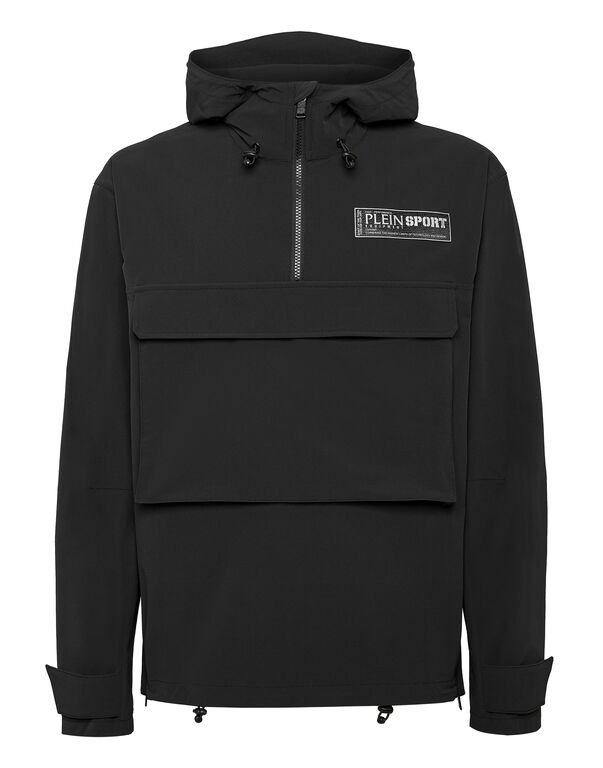 plein sport Nylon K-Way Jacket black