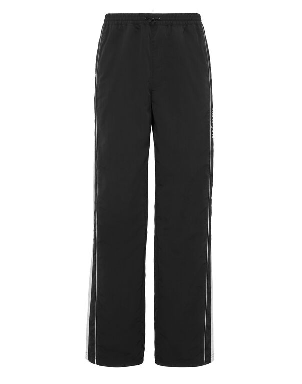 plein sport Nylon Loose Fit Jogging Trousers black