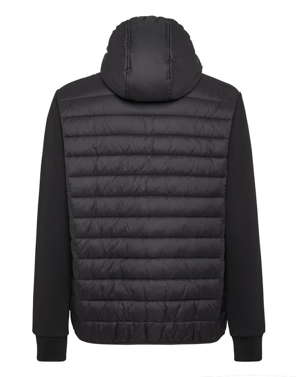 Plein Sport Nylon Padded Jacket Black