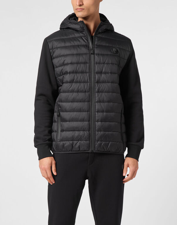 Plein Sport Nylon Padded Jacket Black