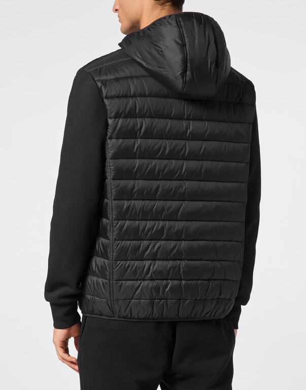 Plein Sport Nylon Padded Jacket Black