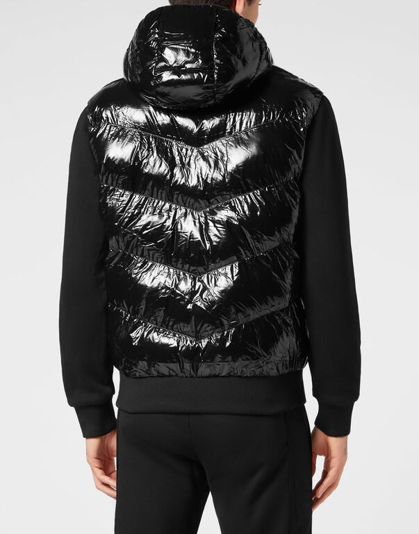 Plein Sport Nylon Padded Jacket Black