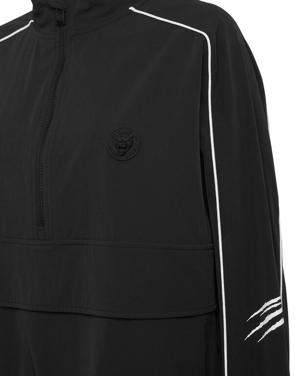 Plein Sport Nylon Piping Anorak LS Scratch Black