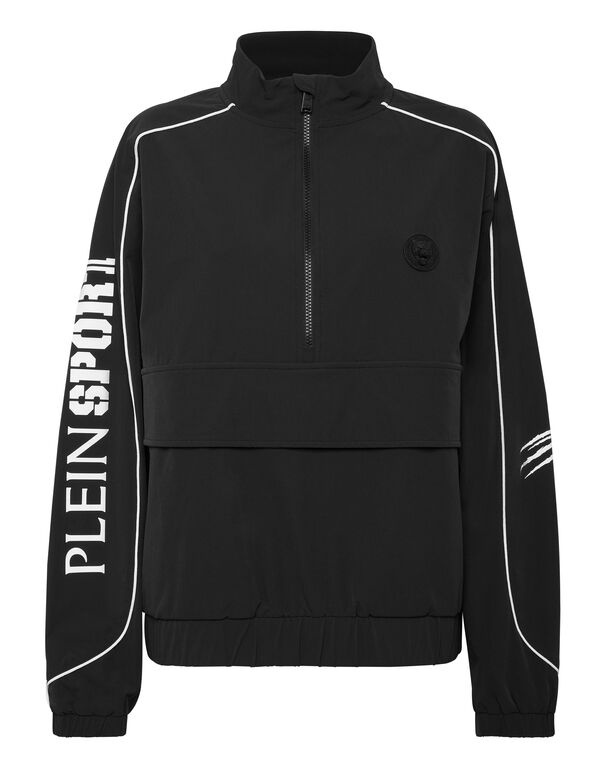 plein sport Nylon Piping Anorak LS Scratch black