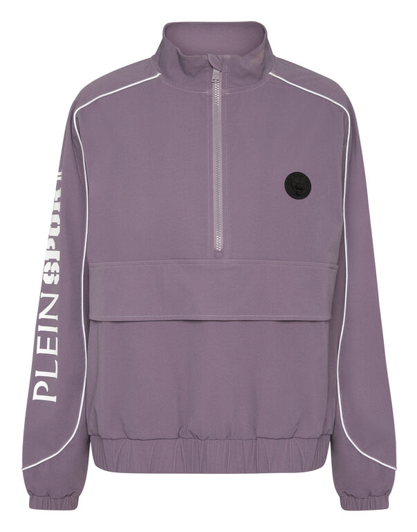 plein sport Nylon Piping Anorak LS Scratch Purple