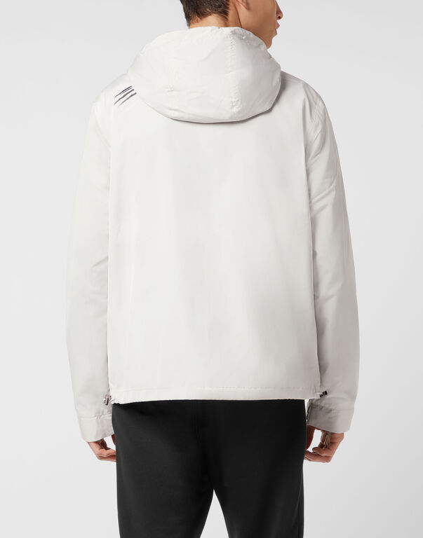 Plein Sport Nylon Windbreaker Beige