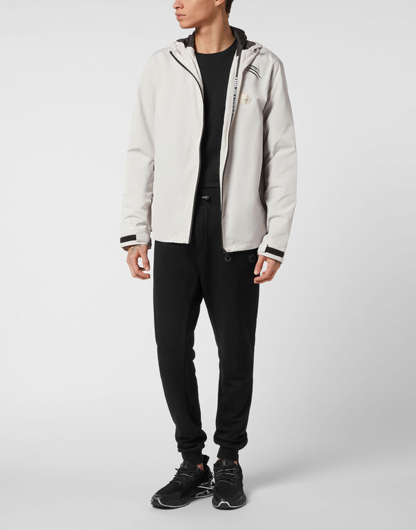 Plein Sport Nylon Windbreaker Beige