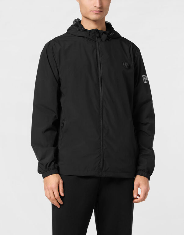 Plein Sport Nylon Windbreaker LS Black