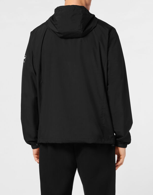 Plein Sport Nylon Windbreaker LS Black