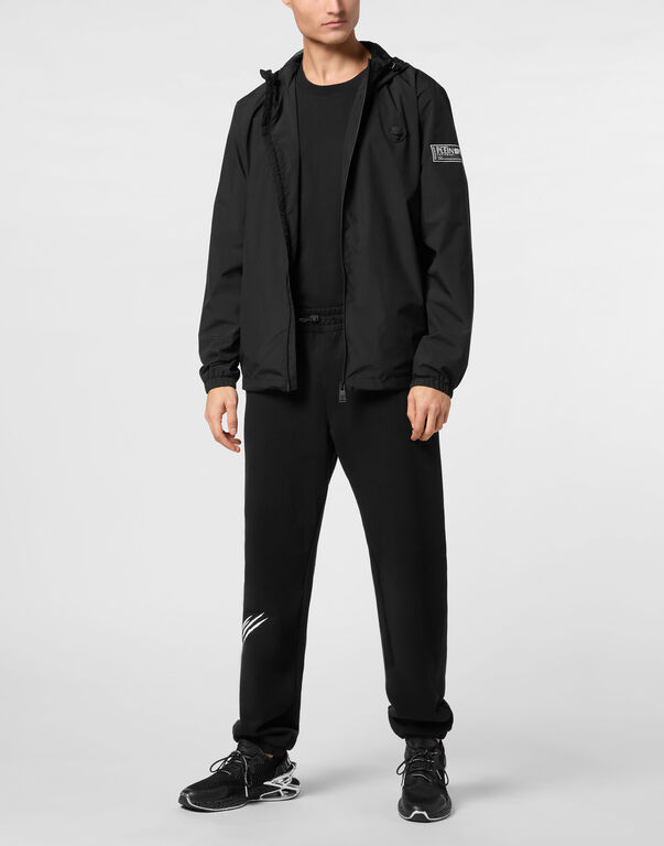 Plein Sport Nylon Windbreaker LS Black