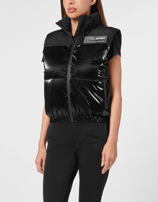 Plein Sport Padded Vest Black