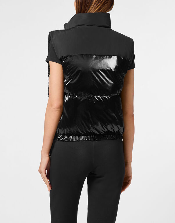 Plein Sport Padded Vest Black