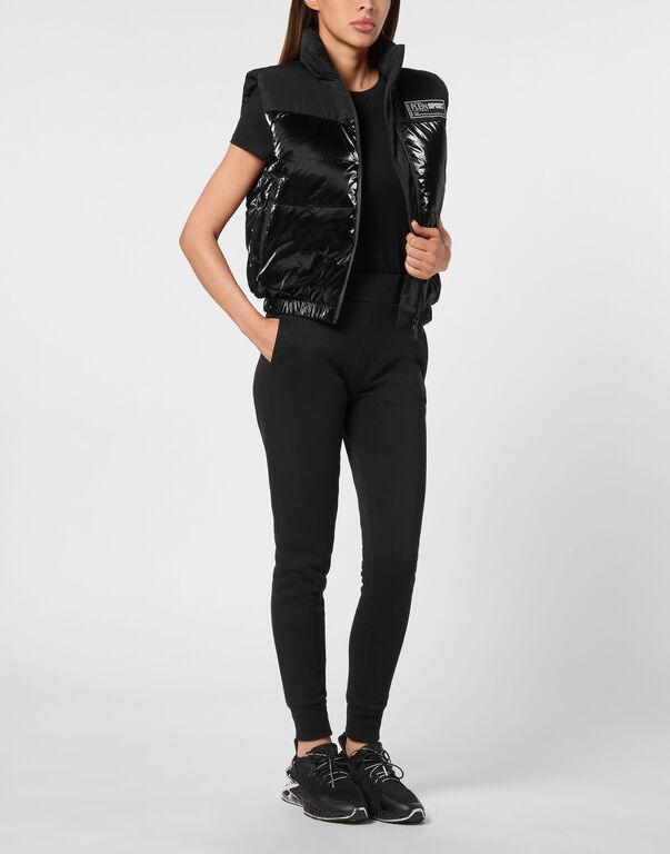 Plein Sport Padded Vest Black