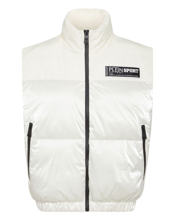 plein sport Padded Vest white