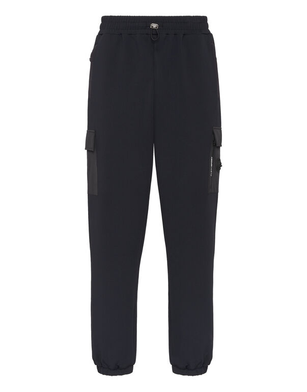 plein sport Piquet Jogging Pants black