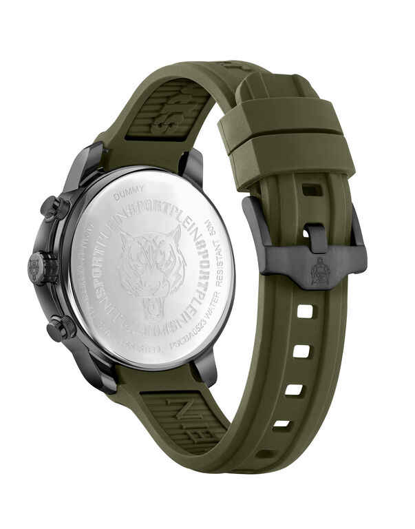 Plein Sport PLEIN GAIN WATCH Black/dark Green