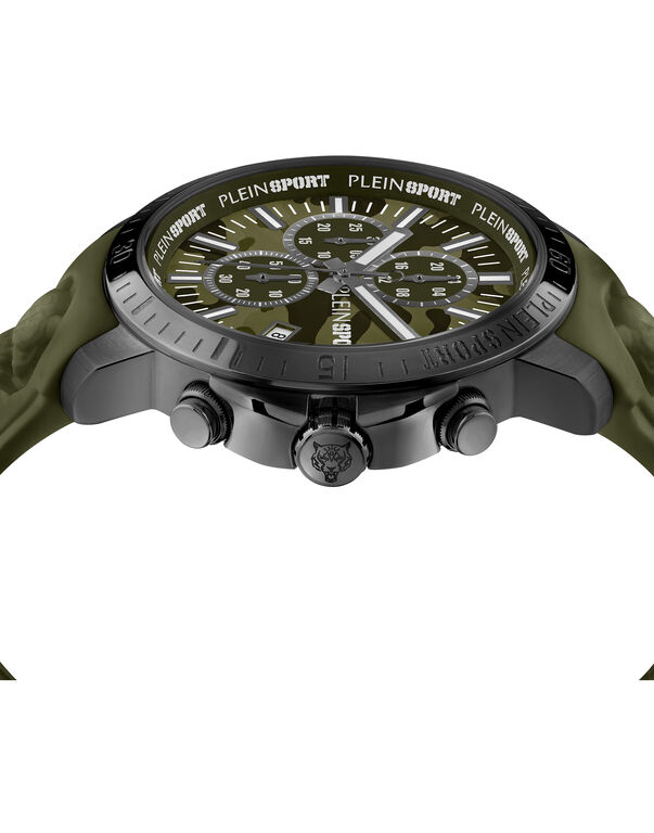 Plein Sport PLEIN GAIN WATCH Black/dark Green