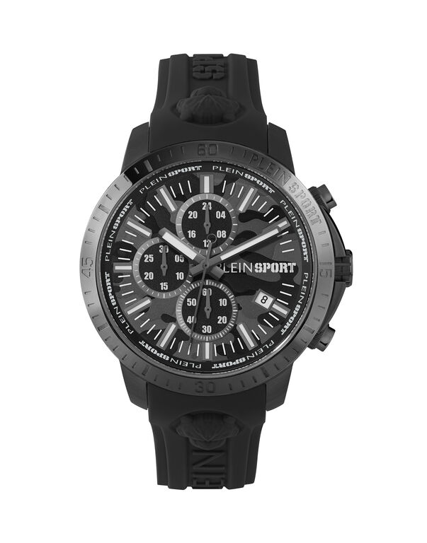 plein sport PLEIN GAIN WATCH black