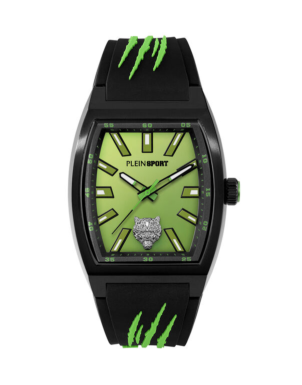 plein sport PLEIN SPORT GAZE WATCH black / green
