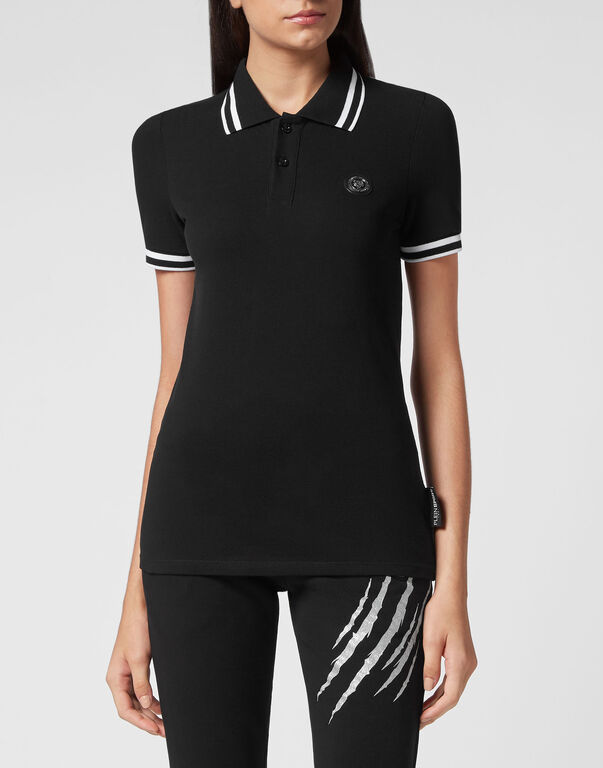 Plein Sport Polo Shirt SS Black